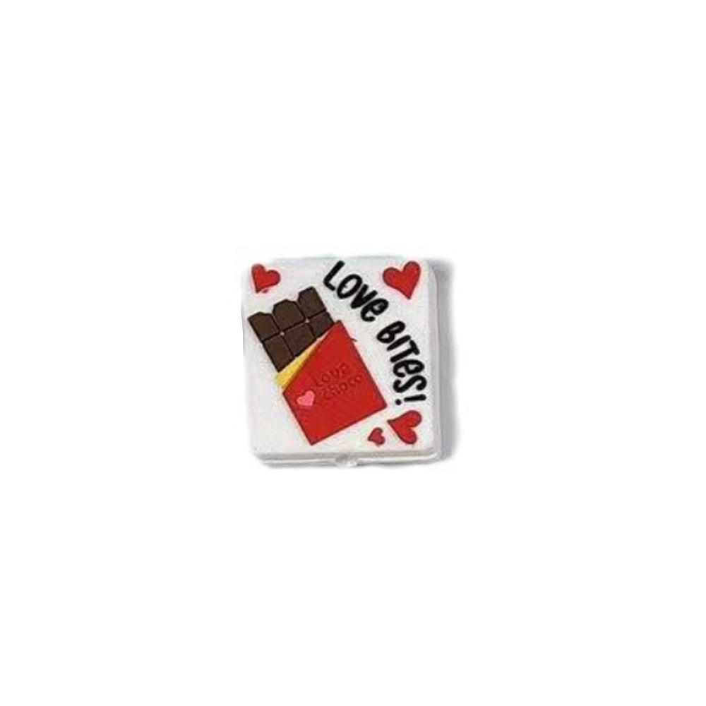 Wholesale 10PCS Cartoon Chocolate Silicone Beads